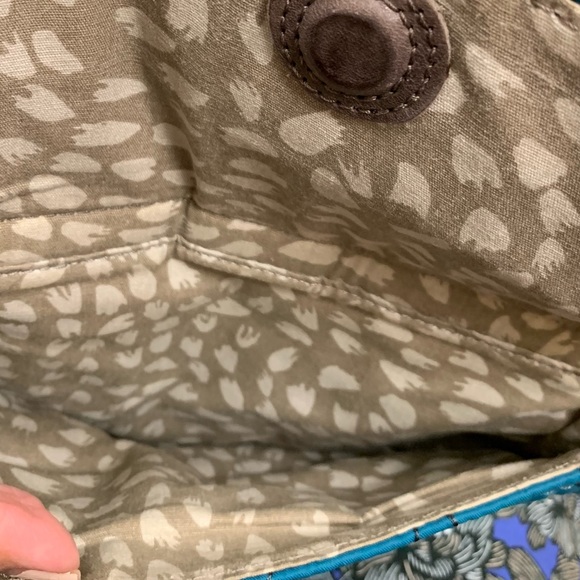 Fossil turquoise Crossbody purse bag - Picture 10 of 13